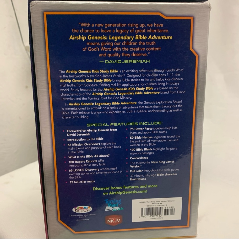 David Jeremiah Bible New in Box - Picture 9 of 9